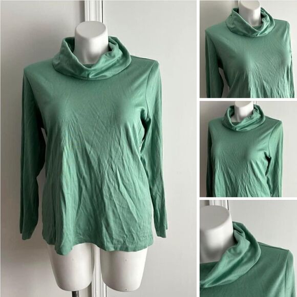 Sea foam Turtleneck, Size XL, L.L. Bean - Picture 1 of 7